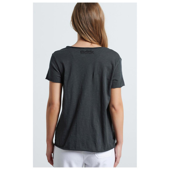 Bodytalk Γυναικεία κοντομάνικη μπλούζα V-Neck